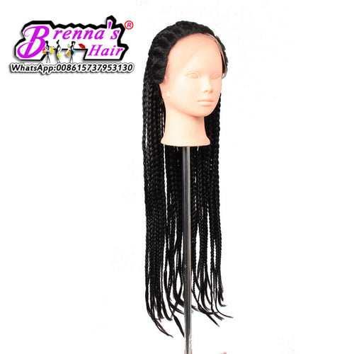 Halloween wig synthetic lace front wig Box braid lace wig freetress crochet braid perruque lace front synthetic hair wigs