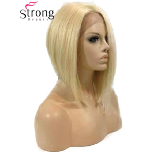 Blonde Lace wig Short Bob Straight synthetic Lace front wigs heat resistant