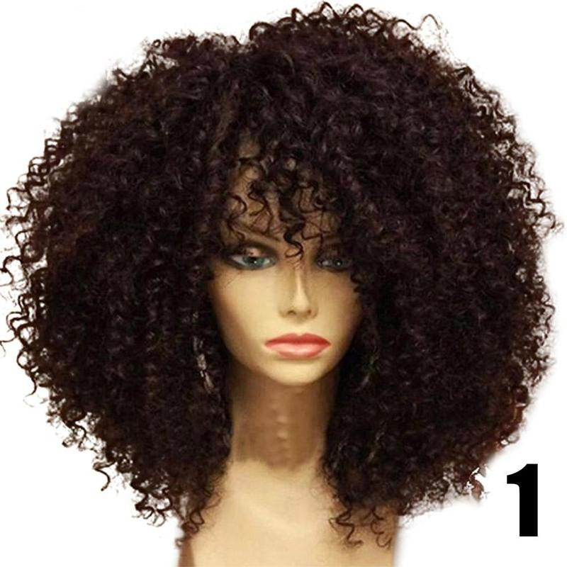 Curly Wigs for Women Black Afro Curly Wig Synthetic Hair Wigs