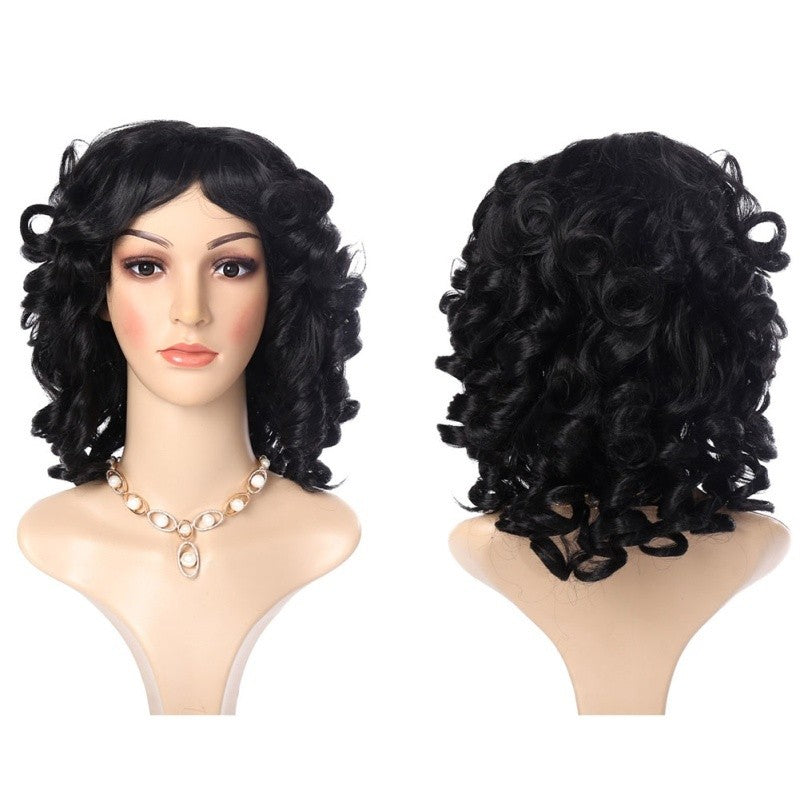 Explosive Hair Type Curly Full Lace Wig Lace Front Wig