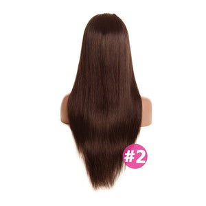 180% Density Malaysian Straight Lace Wig Full Remy Lace Front Human Hair Wigs ALIPOP Lace Front Wig With Baby Hair